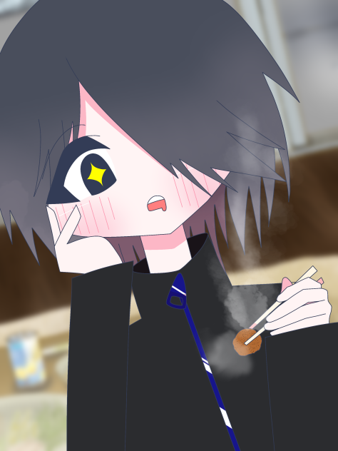 『か、唐揚げっ✨』
