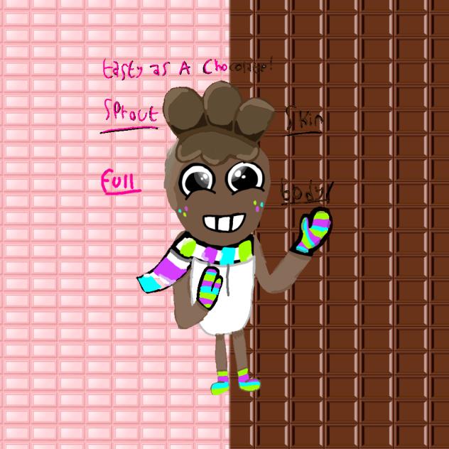 tasty as a chocolate full body skin