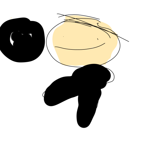 弟　落書き