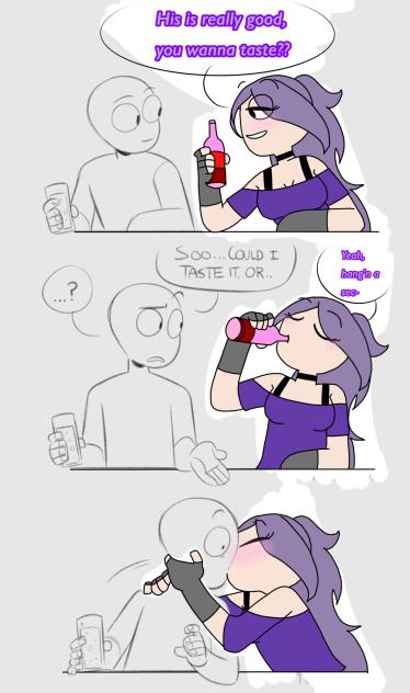 Drink collab!!💜