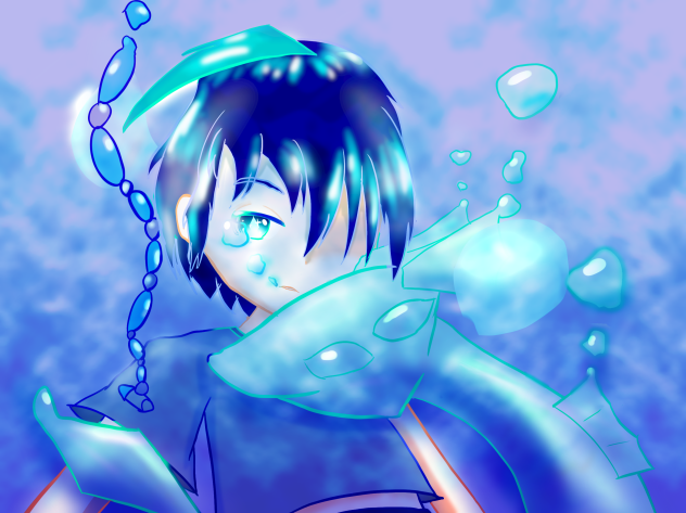 青