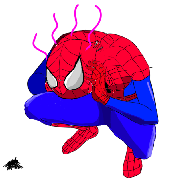 it's venom. but he has no host