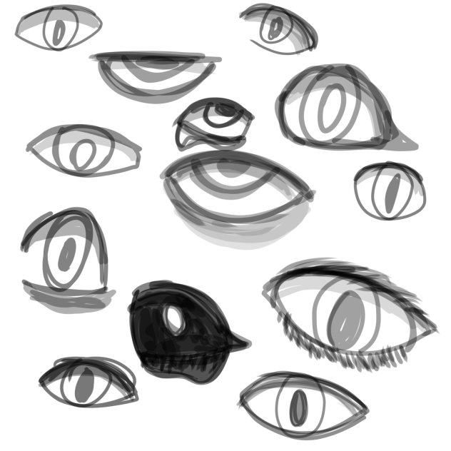 Eye expressions