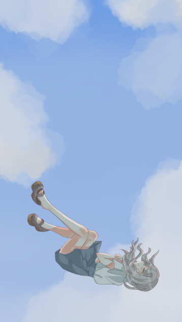 天国へ落ちていく垂直落下