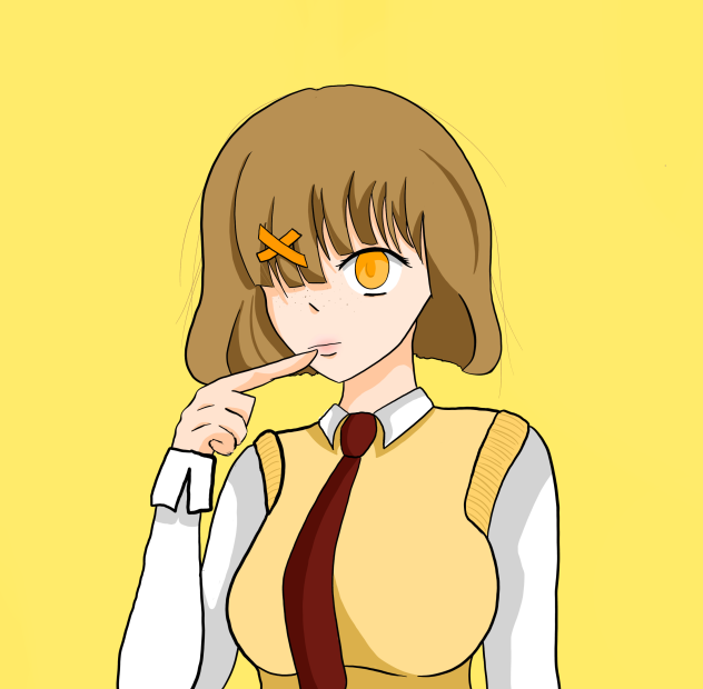 Yellow girl ibisPaint
