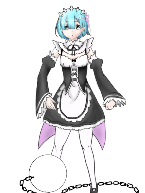 レム (立ち絵練習)