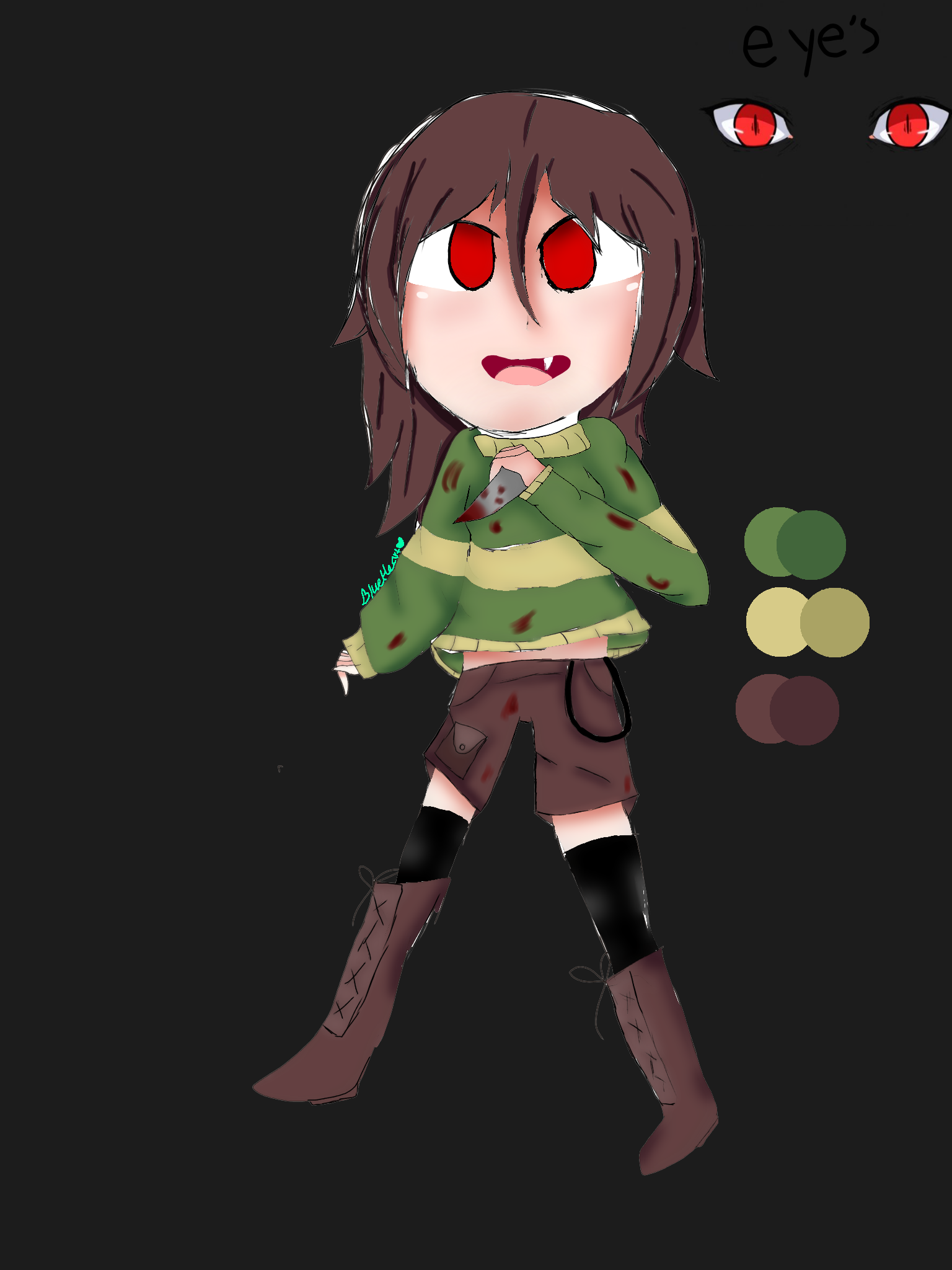 Chara undertale - ibisPaint