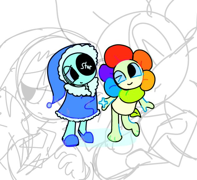monflor doodled
