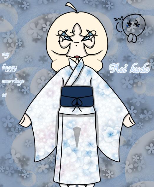 MY HAPPY MARRIAGE OC !! AOI KUDO !!