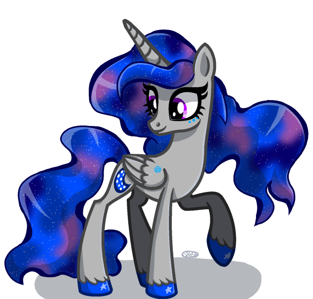 Flowy Maned Moonie