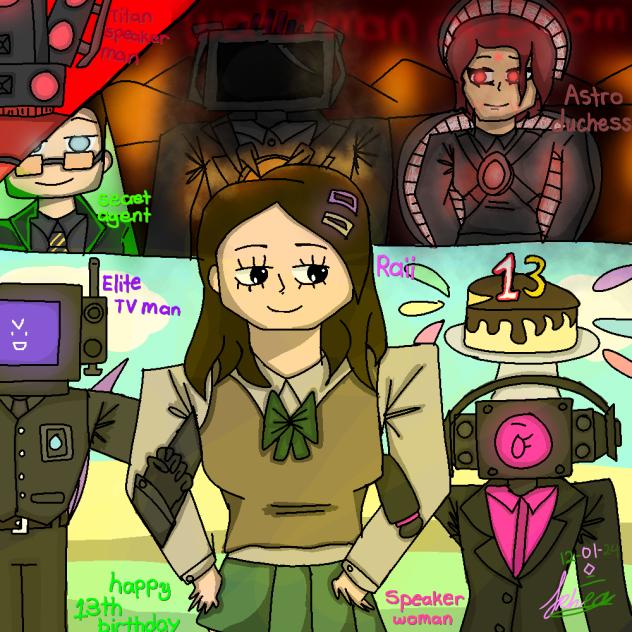 Happy 13th birthday to me!!! 🎁🎉🎂🌟