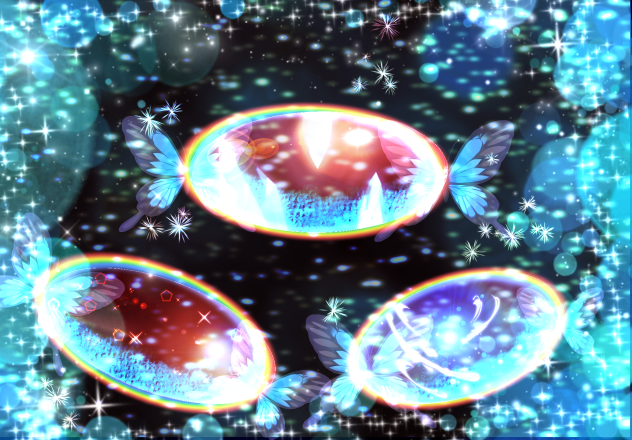 青の空間から