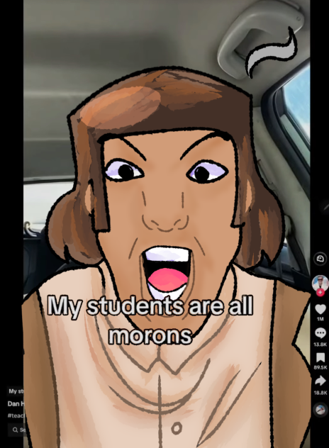 MY STUDENTS ARE ALL MORONS