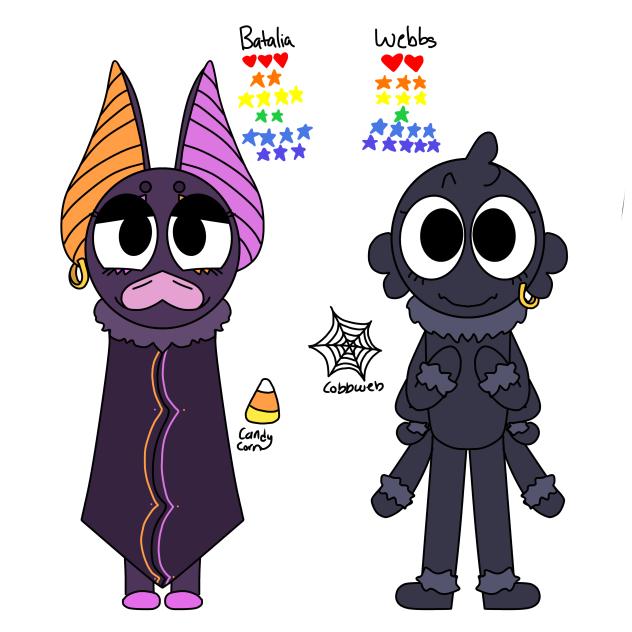 🕷️🕸️Webbs & Batalia🍭🦇