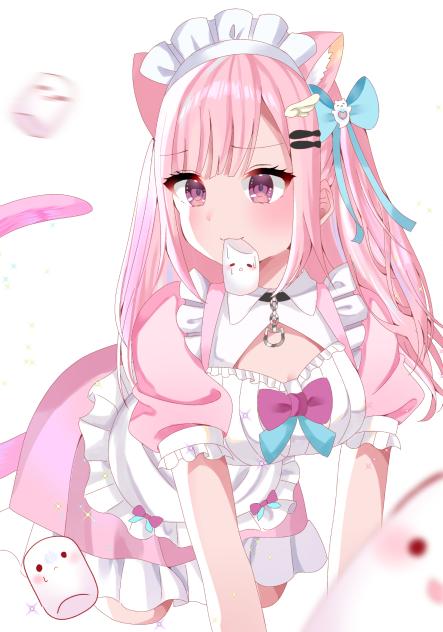 マシュマロを蹴散らすさくたん