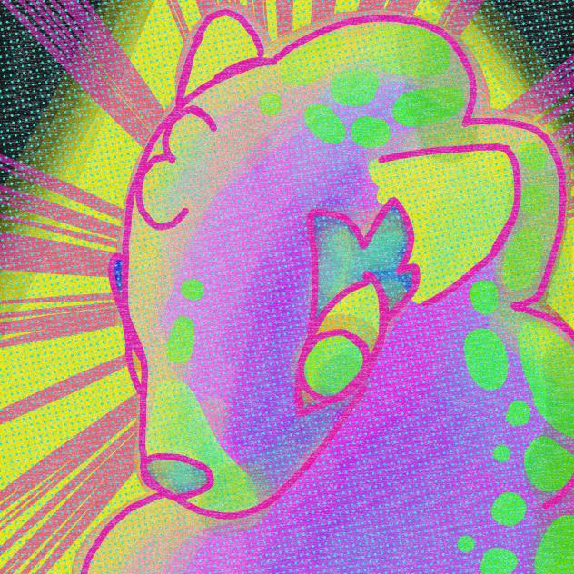 random lil hyena thing