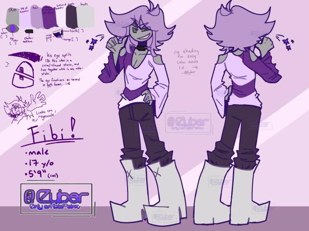 OC - Fibi ref sheet