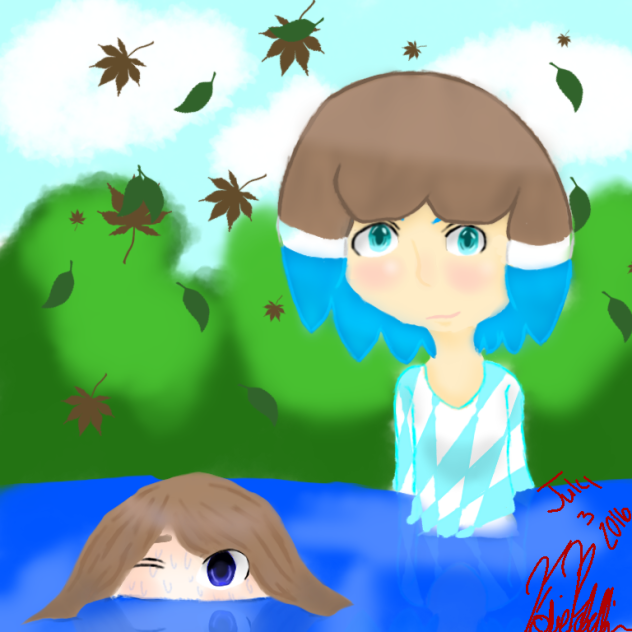 Pool Day - ibisPaint