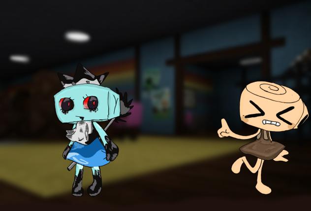 🐚Shelly🐚 running from 🤧Tisha🤧