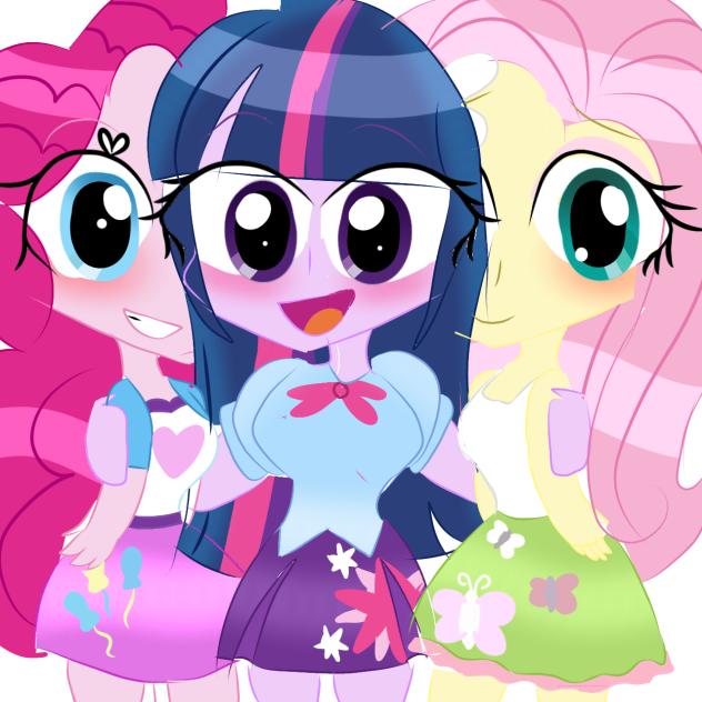Mlp girls💜🩷💛