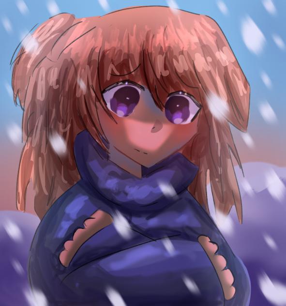 It was cold