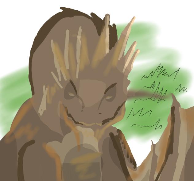 Realistic dragon attempt