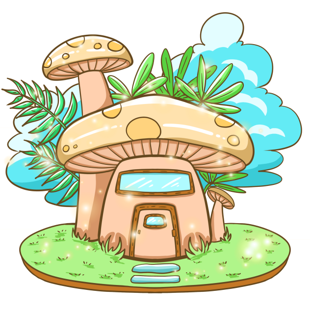 mushroom house
