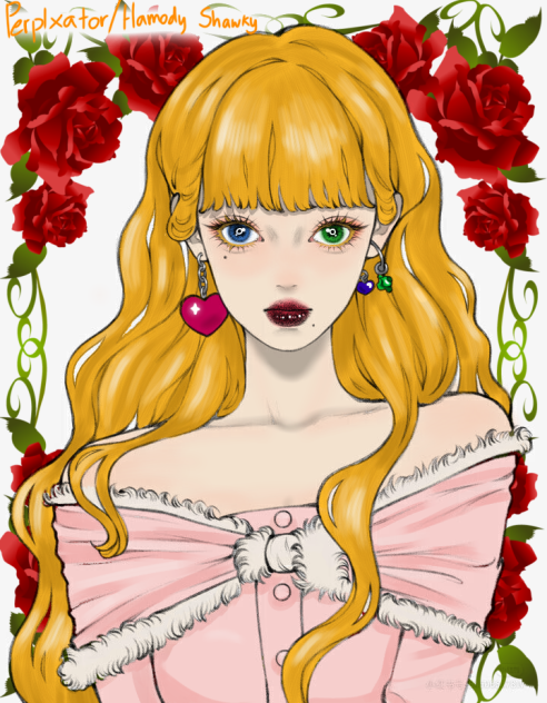 colored page
