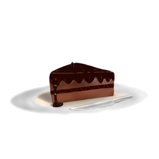 Chocolate Cake - ibisPaint