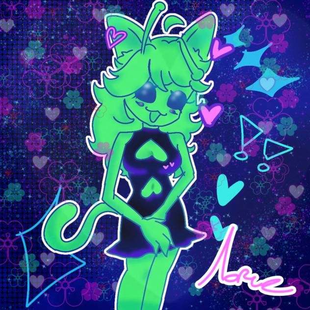 Pispuki extraterrestre 👽👾 (fanart)