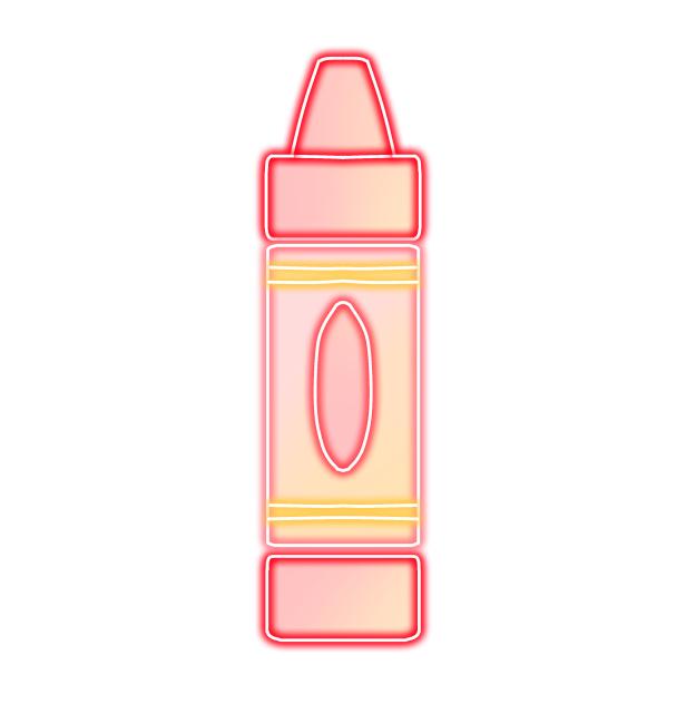 Crayon neon