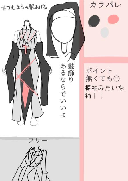 #つむまるの服あげる