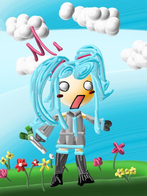 3D MIKU