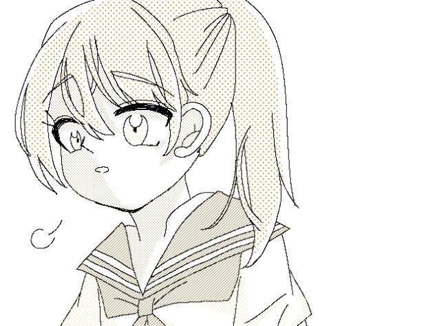 ぽろ…