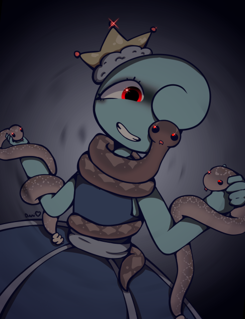 Turquoise with Snakes