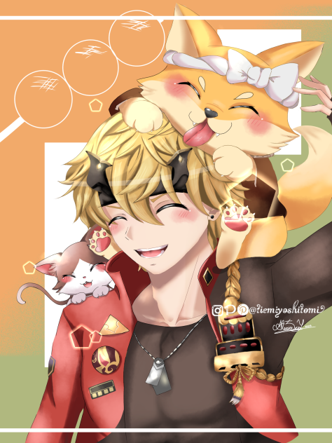 🐾 原神・トーマ 🐾