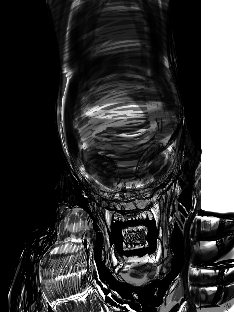 Alien - ibisPaint