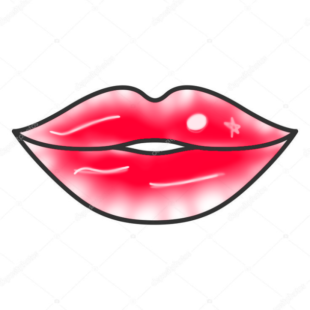 pintando boca estilo coreano - ibisPaint