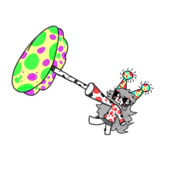 mewhehe I snuck a dandys world ref in