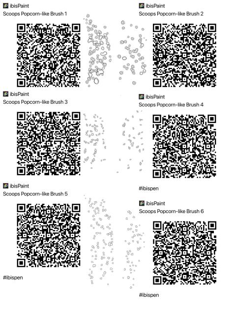 Scoops Popcorn-like Brush Bundle