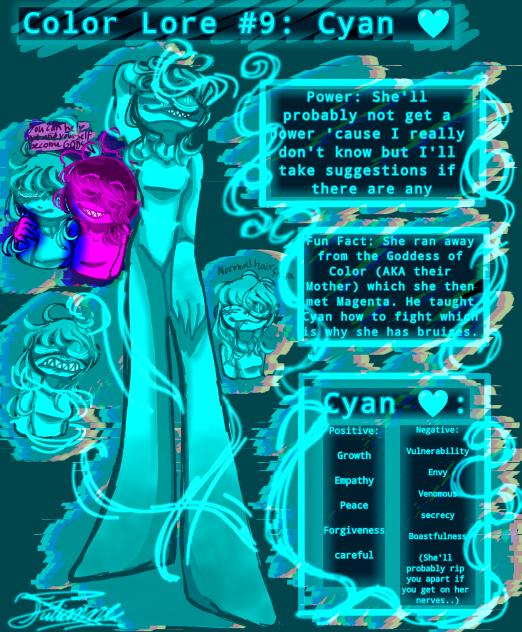 Color Lore #9 - Cyan (complete)