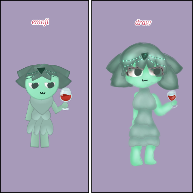 emoji oc 'n drawing