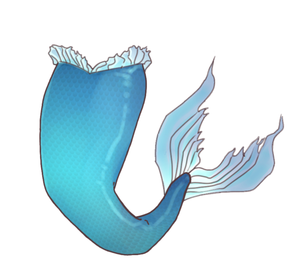 mermaid blue