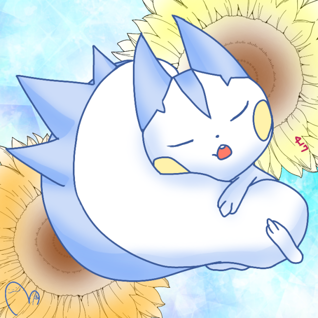 図鑑番号ランダムで絵を描いてみる42