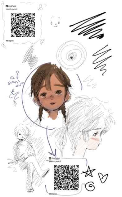 sketch & coloring pencils