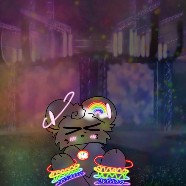 Neon to light up the signs! 🌈 ✨ 🐾