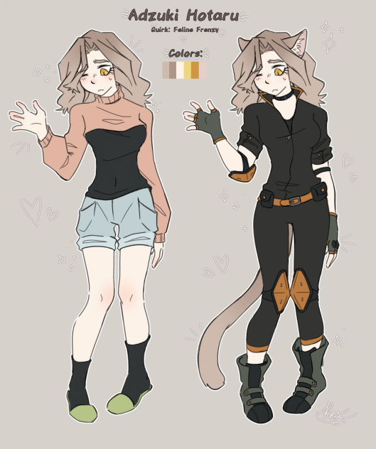 Adzuki Hotaru (Cat-astrophic)design