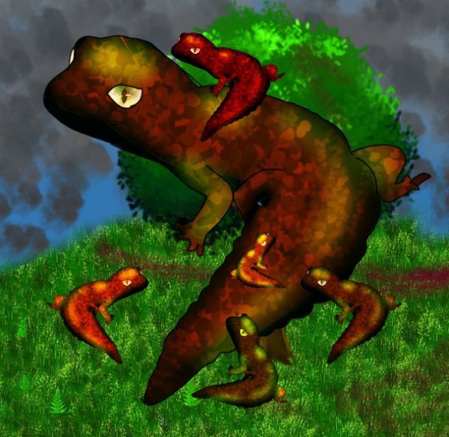 lizard - ibisPaint