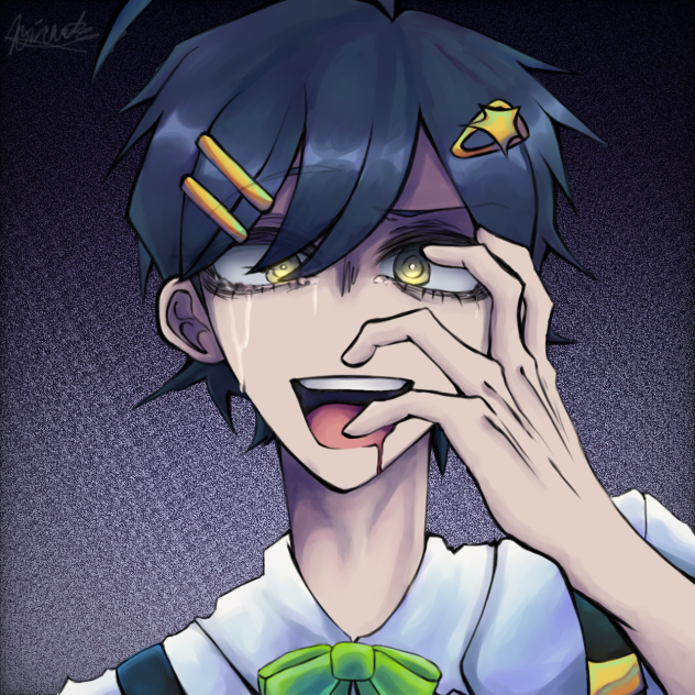 Laughing clown
