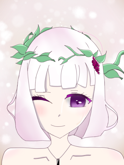 色素薄い系女の子 Ibispaint